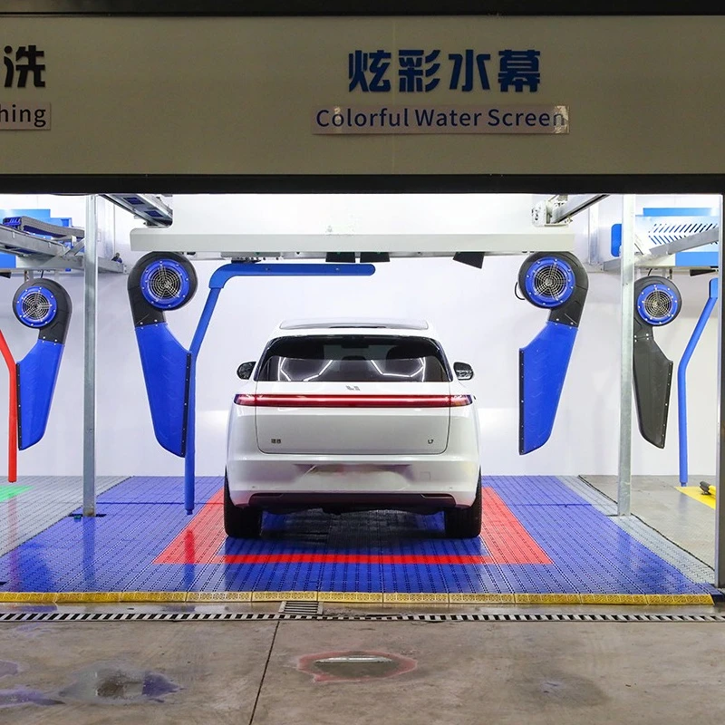 Touchless Fully Automatic Car Wash System Custom Commercial Car Washing Machine For Professional Wash Station Business