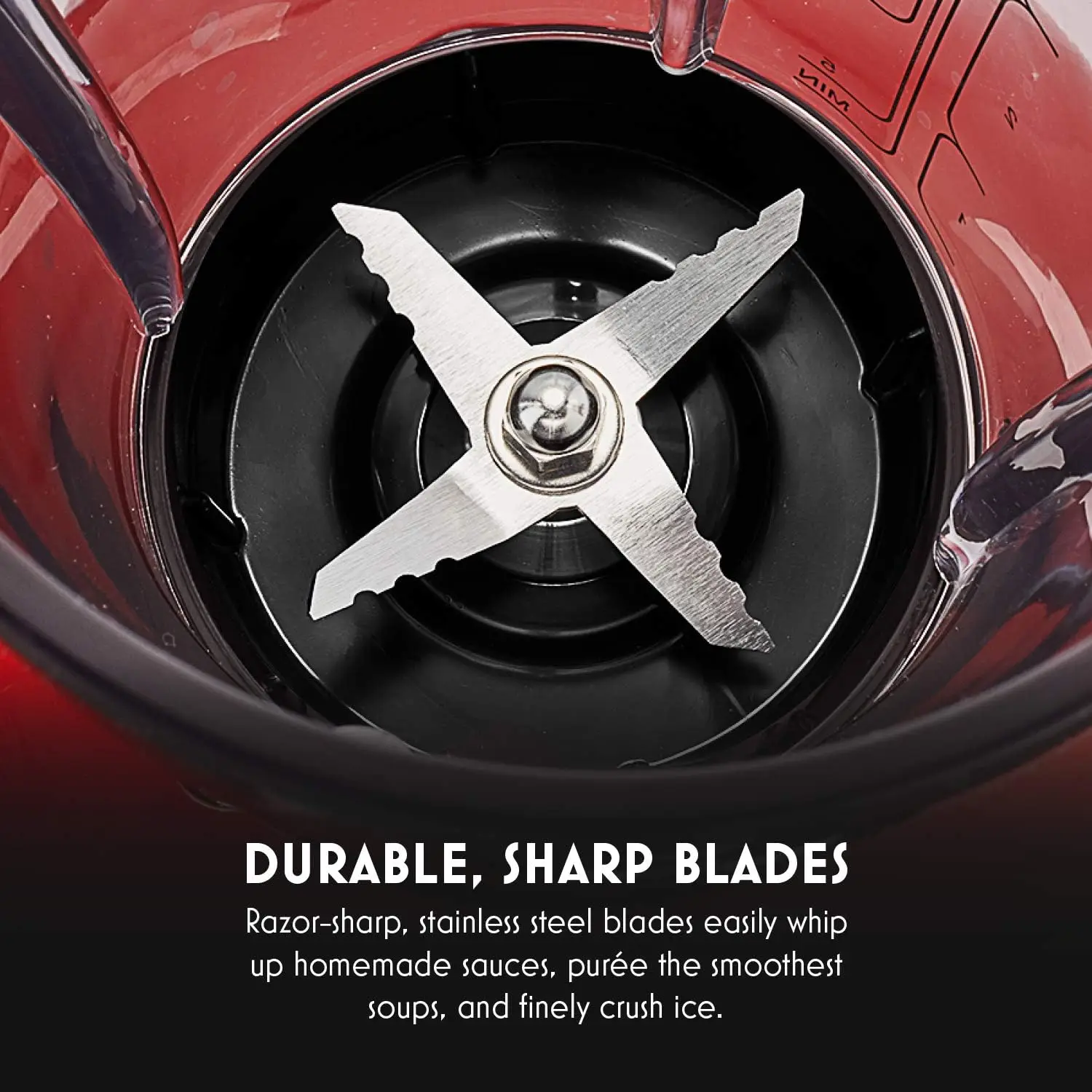 เครื่องปั่นแบบตั้งโต๊ะ Tesoro - สีเทาเมทัลลิก ผลิตในอิตาลี