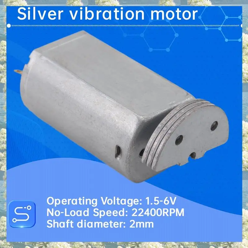 Neu-3X DC 1,5-6V 22400RPM Solder Mini Vibration Kompatibler Vibrationsmotor für Massagegerät