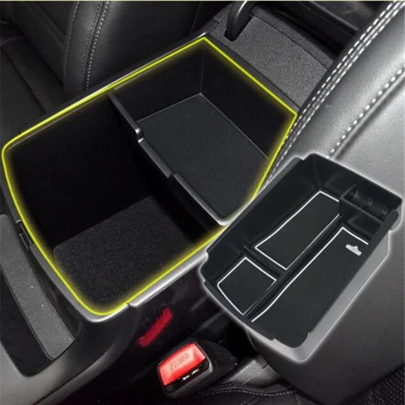 Car Accessories Central Armrest box Storage Tray For KIA K2 Rio K3 K4 Cachet K5 KX3 Sporage QL KX5 KX7 Forte Sorento BORREGO