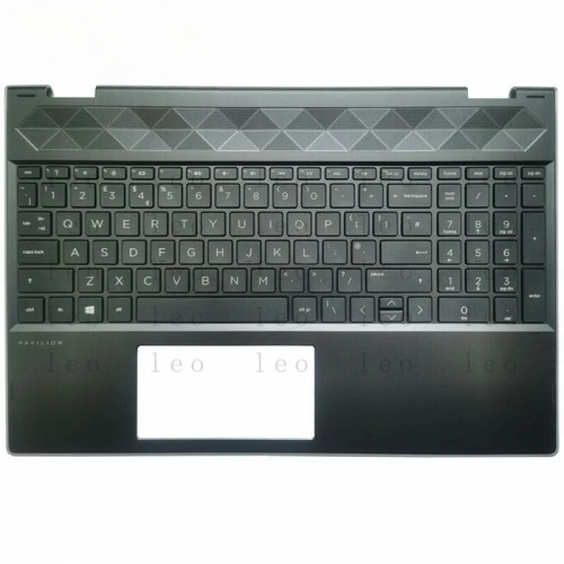 

AA NEW Palmrest Keyboard UK HP Pavilion X360 15-CR 15T-CR NON-Backlit