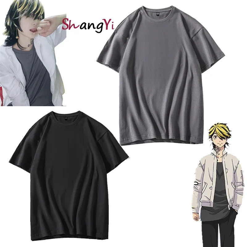 طوكيو المنتقمون Kazutora Hanemiya تأثيري أنيمي طوكيو المنتقمون زي هالوين معطف أبيض Valhalla البيسبول معطف تأثيري