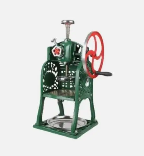 Manual Snow Ice cubes Shaver Machine, Ice Crusher, Shaved Ice Machine