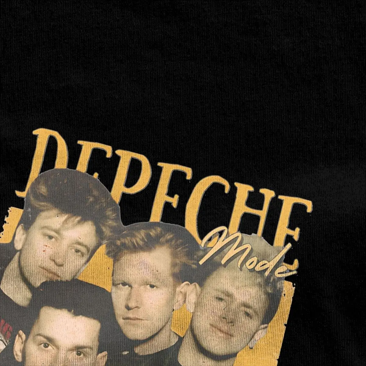 Men Women Shirt Depeche Cool Mode Band Vintage 100% Cotton Short Sleeve Retro Rock Music T Shirts O Neck Clothing New Arrival