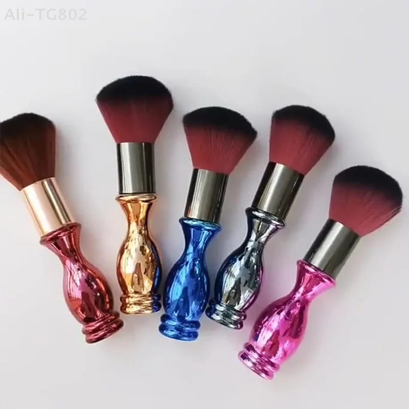 Profesjonalna szczoteczka do paznokci z miękkim włosiem do manicure, pedicure, paznokci akrylowych i żelowych, czyszczenia skórek i usuwania pyłu.