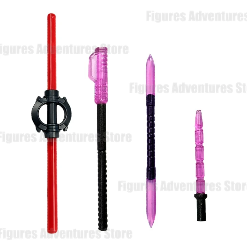 MOC Medieval Weapons Building Block Soldier Figures Toy Military Accessories Spear Bow Arrow Broadsword Sword Axe Mini Brick Toy - view 2