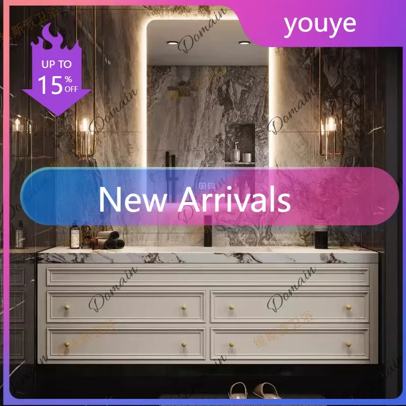 HJB X American Modern Bathroom Cabinet Gadgets Solid Wood Closet Living Room Cupboard Display Sink Toilet Archivadores Furniture