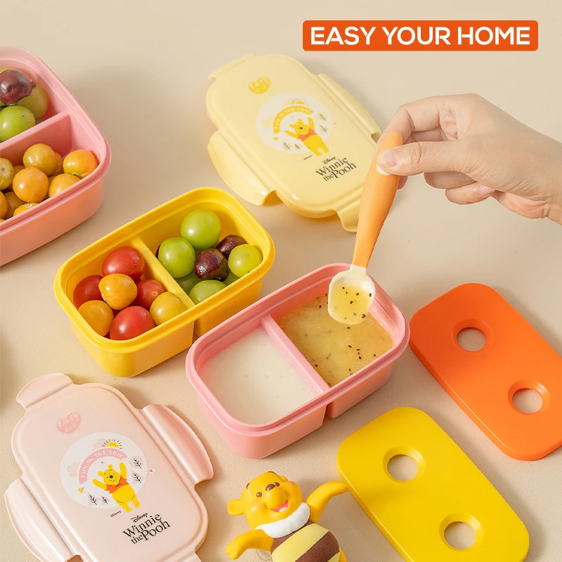 

Lunch Box Portable Compartment Fruit Food Box Microwave Lunch Box With Fork And Spoon Picnic Fresh Box