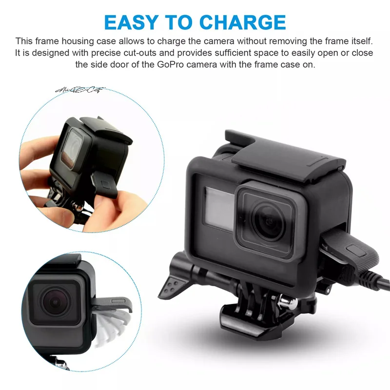 Protective Frame Case for GoPro Hero 7 6 5 Black Action Camera Border Cover Camcorder Housing Mount Accessory