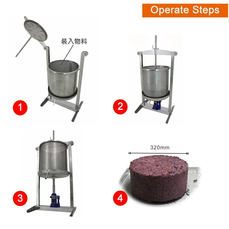 فاكهة برتقال منزلية من الفولاذ المقاوم للصدأ. عصارة البطيخ اليدوية #5