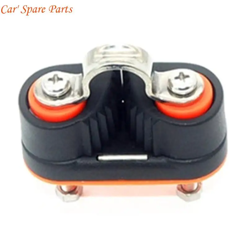 

Y4UA Boat Bearing Cleat Pulley Rope Clamp Marine Fast Entry Wire Fasteners Stability