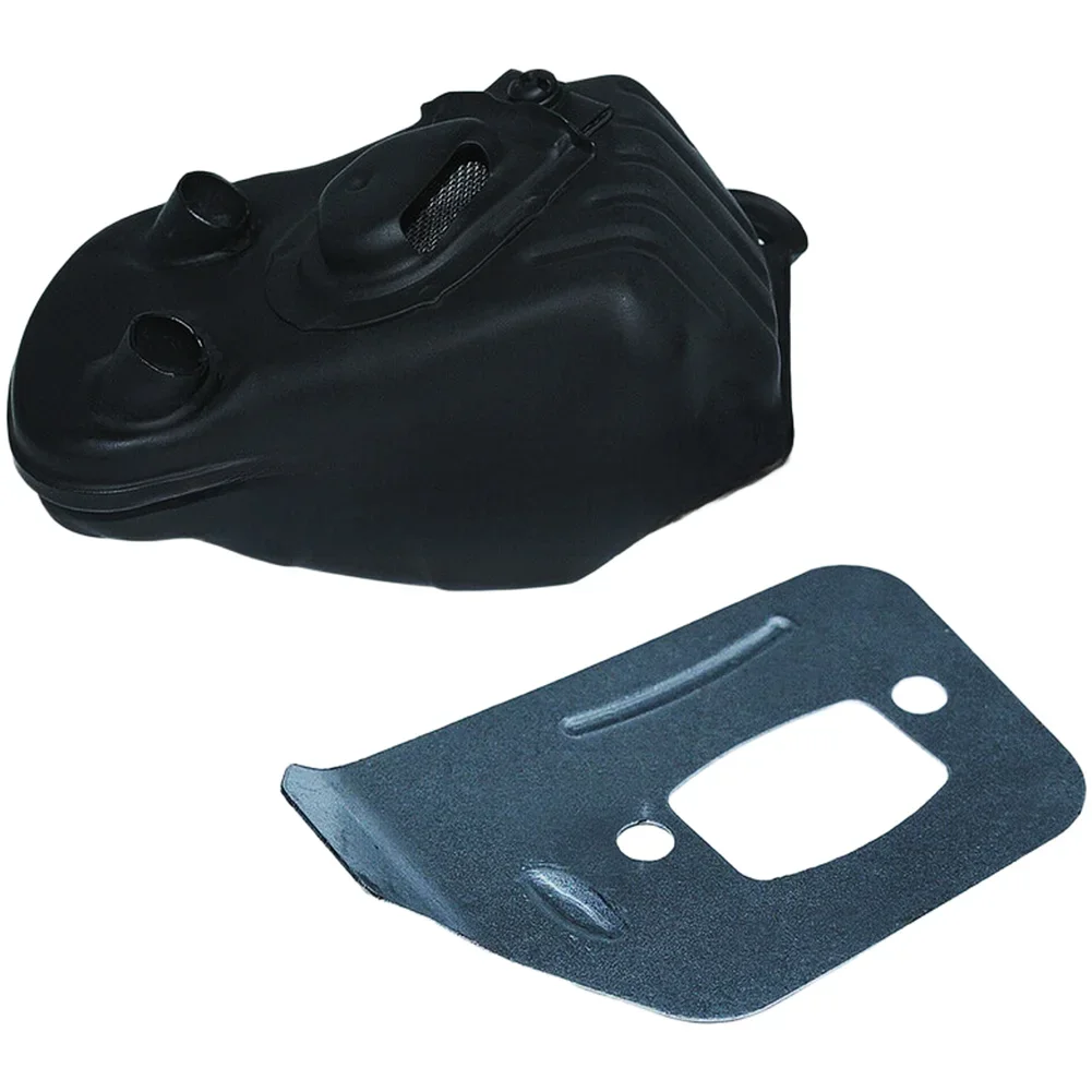550XP 545 Chainsaw Muffler For Exhaust Heat Shield Replacement Part HZPJ Garden Power-tool Accessories