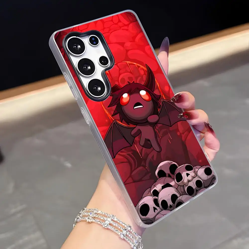 The Binding Of Isaac Phone Case For Samsung S26 S25 Plus S24 Plus S22 Ultra S23 FE S21 Plus S21 Ultra Jelly Cover