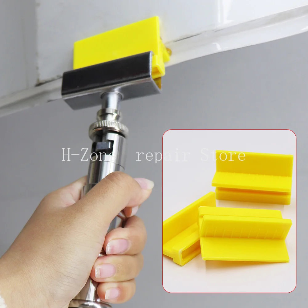 

90 ° Car Dent Repair Film PDR Dent Removal and Repair Right Plastic Puller Concave Pulling Edge Right Angle Pulling 4Pcs