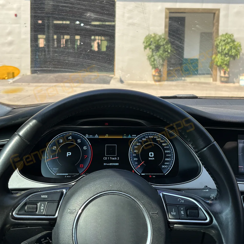 

12.3 Inch Digital Cluster Odometer Screen For Audi A4 2013-2016 LCD Instrument Panel Virtual Cockpit Speed Meter Car Dashboard