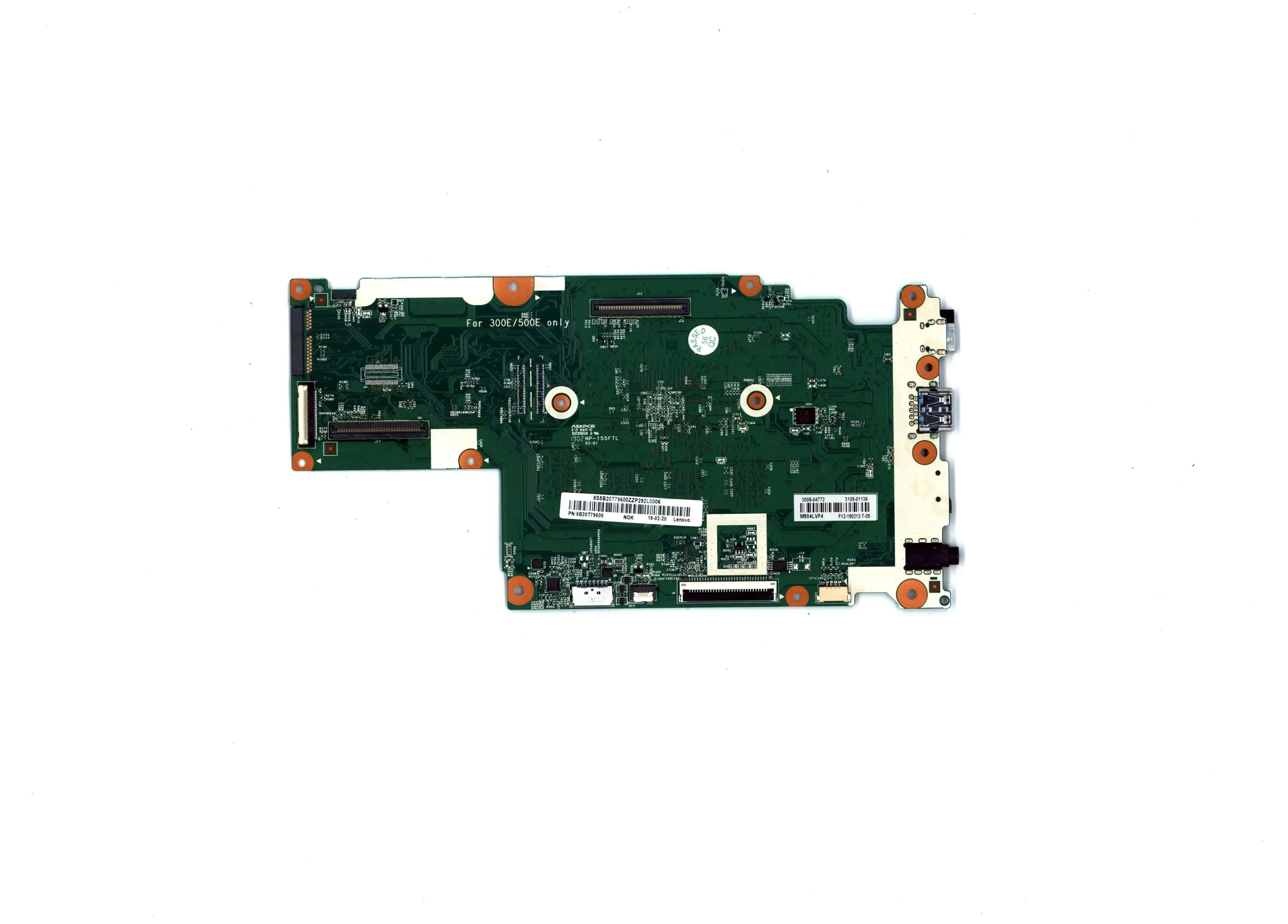 Motherboard For Lenovo 500e Chromebook 2nd Gen Laptop Mainboard N4100 UMA 4G 5B21C75785 5B21C75778 5B21B64627 5B20T79600