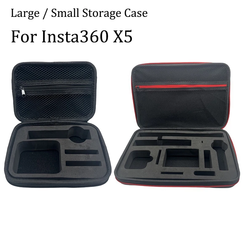 Große kleine Aufbewahrungstasche für Insta360 X5 Zubehör Tragbare Tragetasche Wasserdichte Schutzhülle Handtasche für Insta360 X5