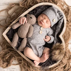 Babies Accessories Newborn Photography Props Rompers Girl Overalls 0 To 3 Months Costume Birth Clothes Outfit Femal Shooting Boy