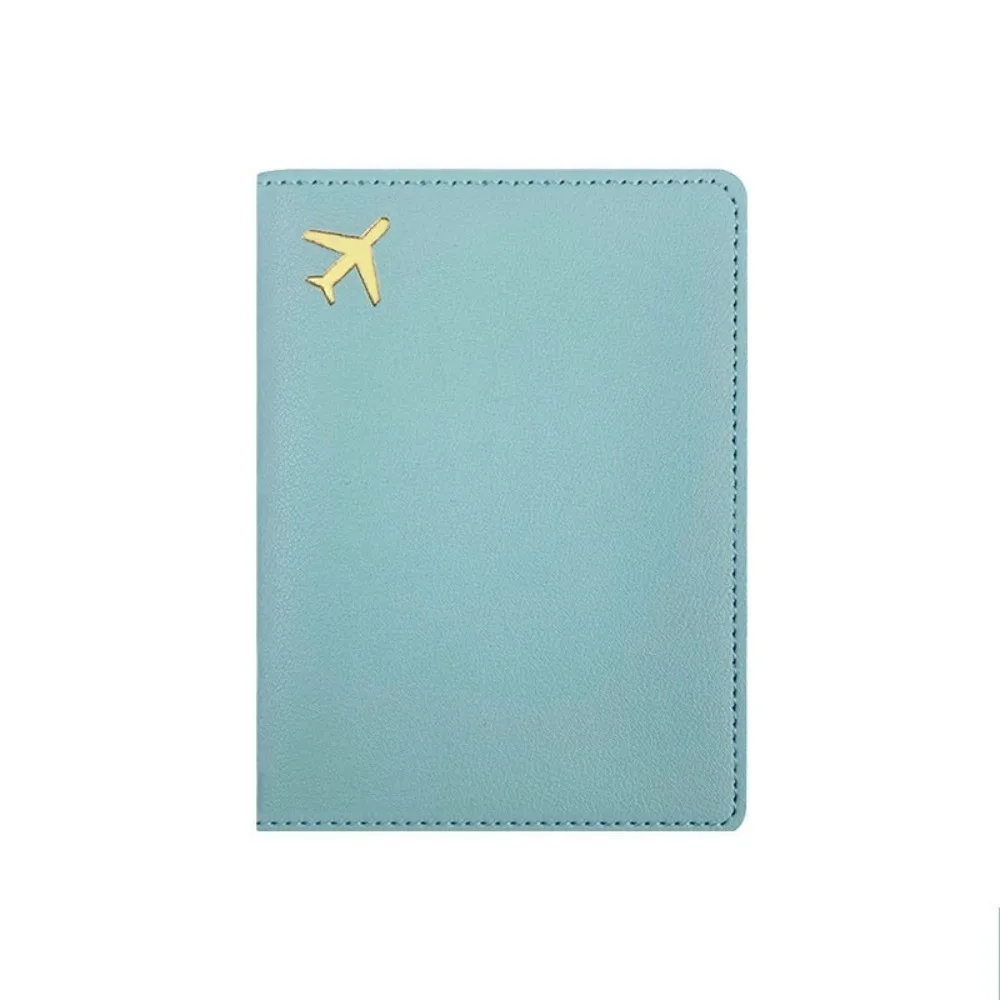 

Чехол для паспорта из искусственной кожи, водонепроницаемый, легкий, однотонный, портативный, защитный чехол для хранения паспорта