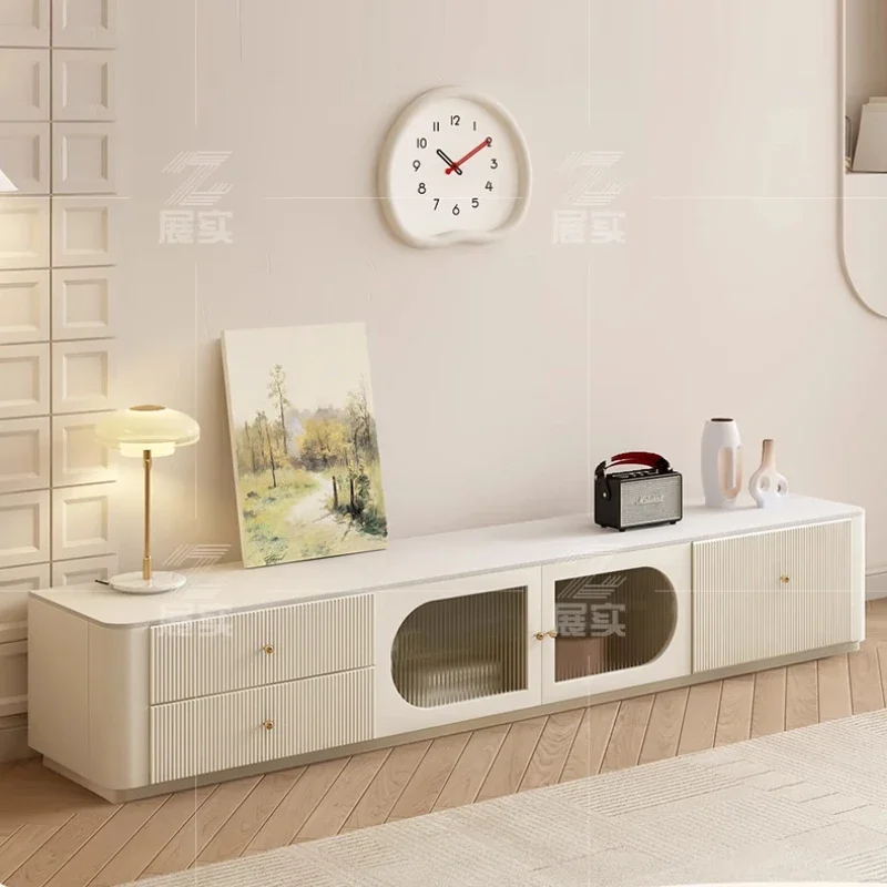 

Современный скандинавский шкаф для телевизора из массива дерева, простой закругленный угловой камин для хранения, деревянная мебель для телевизора, дизайн Mueble, мебель для дома