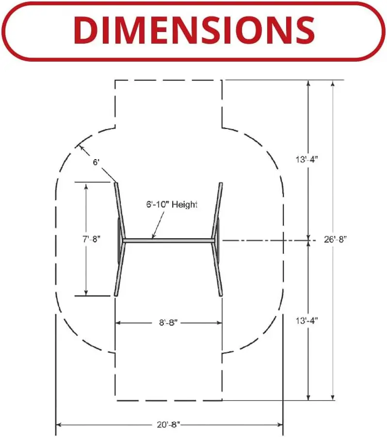 Wooden Swing Set with Swings, Brown