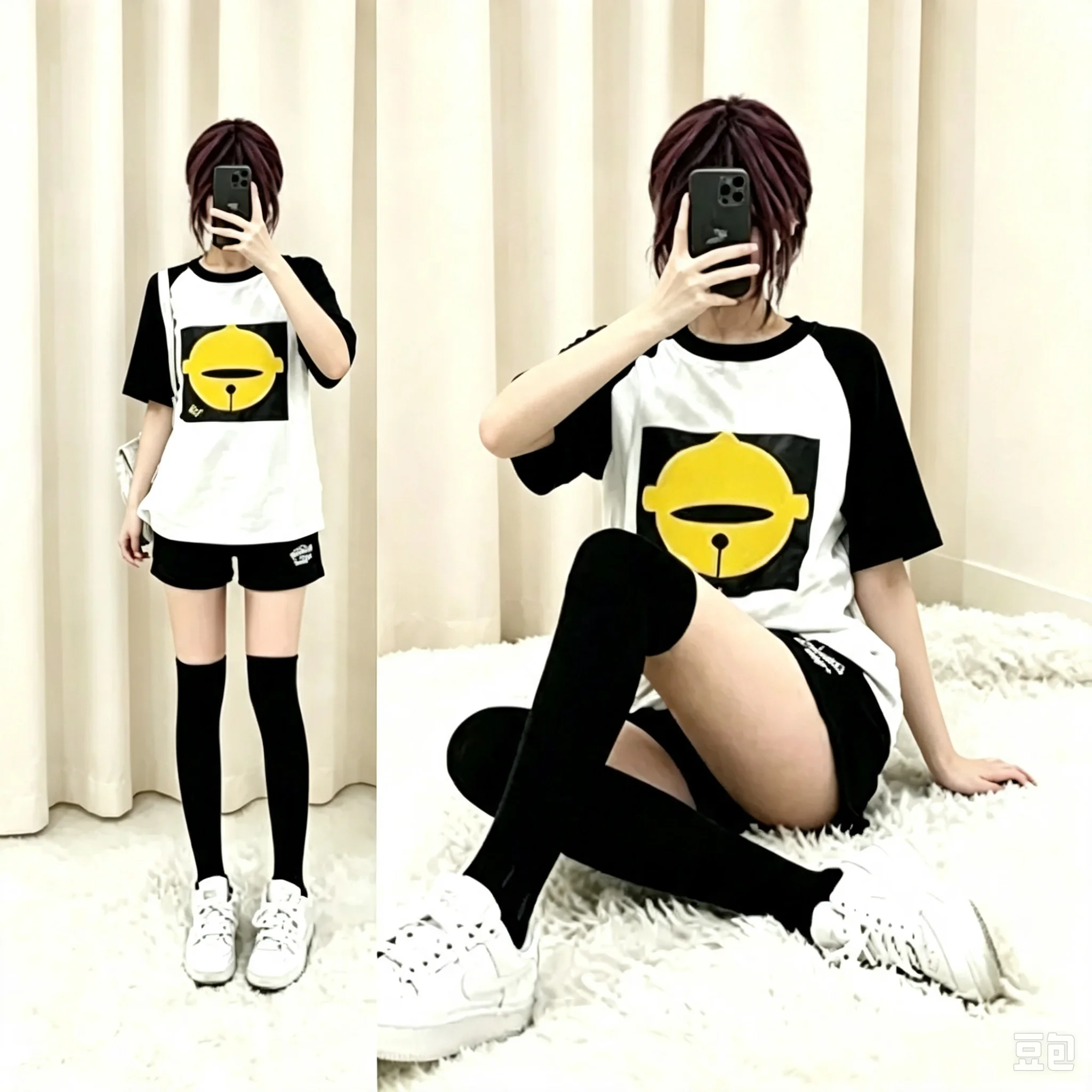 Chainsaw Man Reze Anime Manga Short Sleeve Tee, Vintage Oversized Cosplay Harajuku Y2K Streetwear Unisex T‑Shirt
