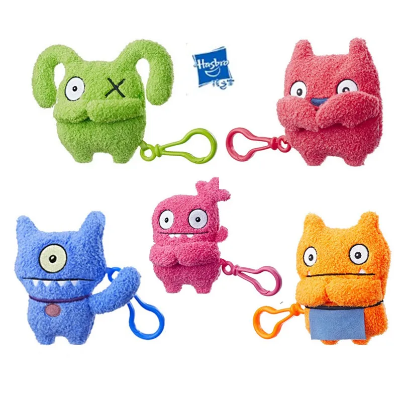 

Hasbro Uglydoll Plush Toy Portable Doll Toy Backpack Plush Pendant Ugly Doll Soft Plush Stuffing Keychain Children's Toy Gift