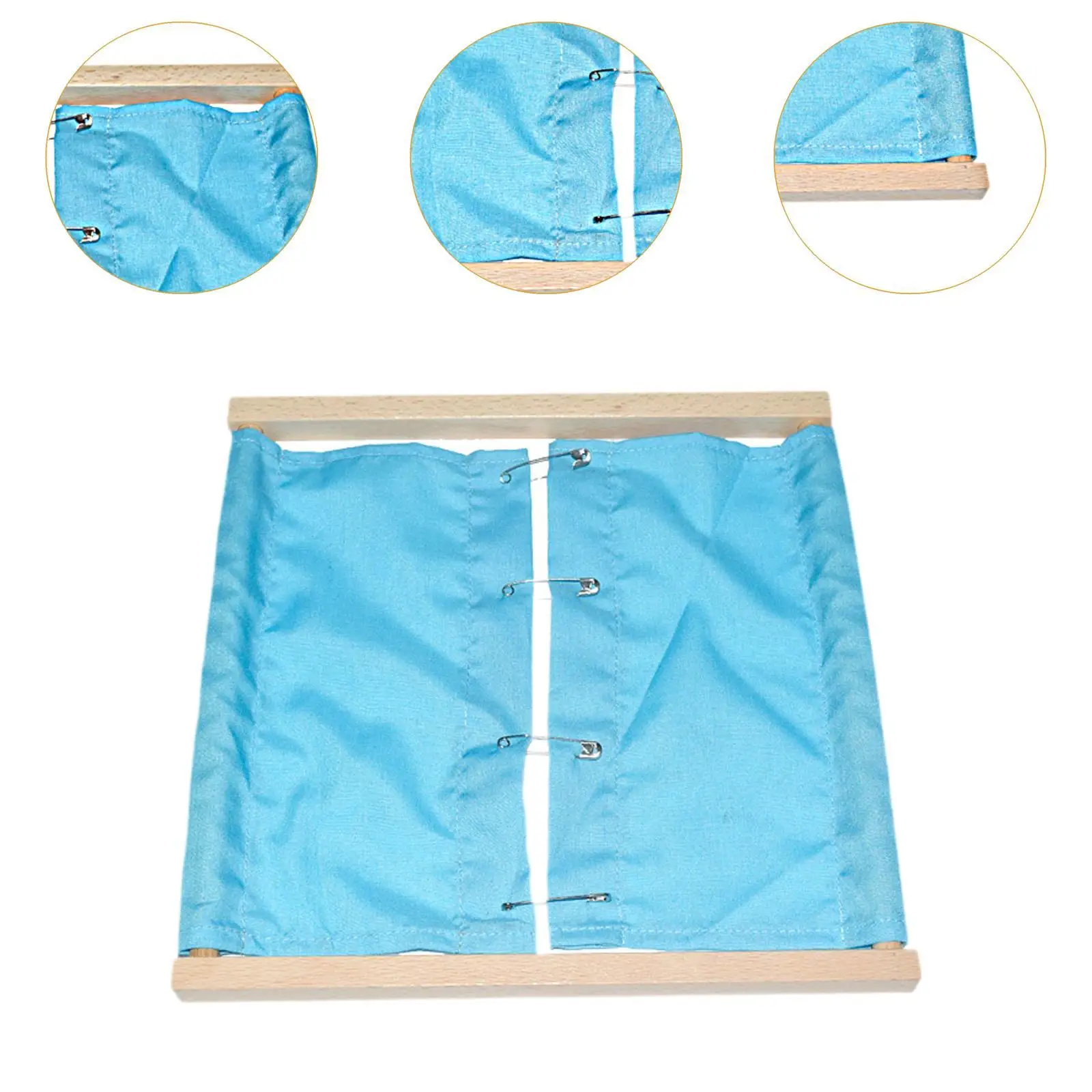 몬테소리 의류 랙 장난감 교육 조기 학습 도구 훈련 장비