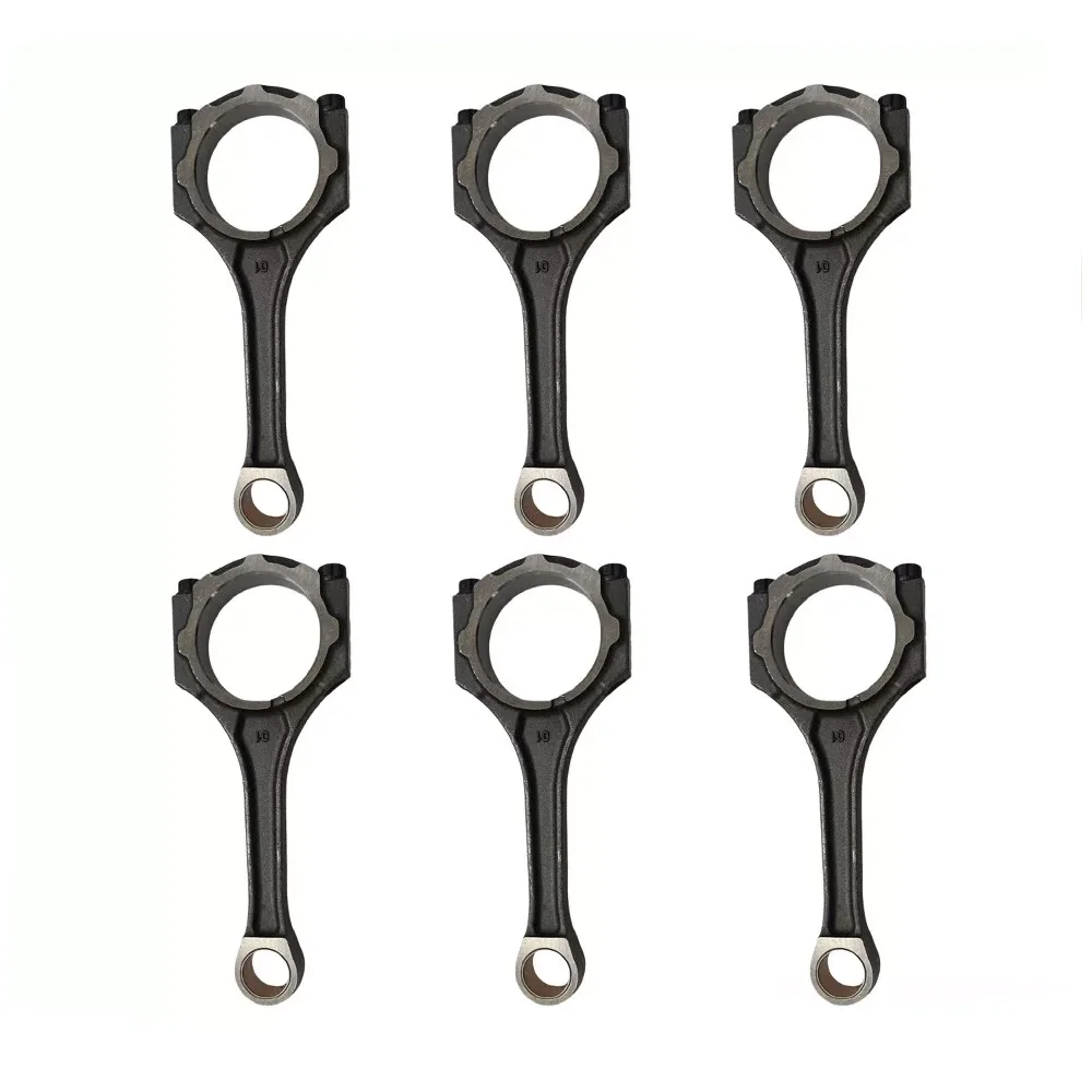 AUTO ENGINE PARTS 6X Connecting Rod For Toyota Tacoma 4Runner FJ Cruiser Tundra 4.0L V6 GAS DOHC 1GRFE 1GR-FE 2003-2009