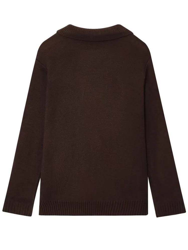 ZMEENNA Stilvoller Damen-Wintermantel, elegant, lockere Passform, warme und gemütliche Reversjacke für alle Gelegenheiten ZM3910