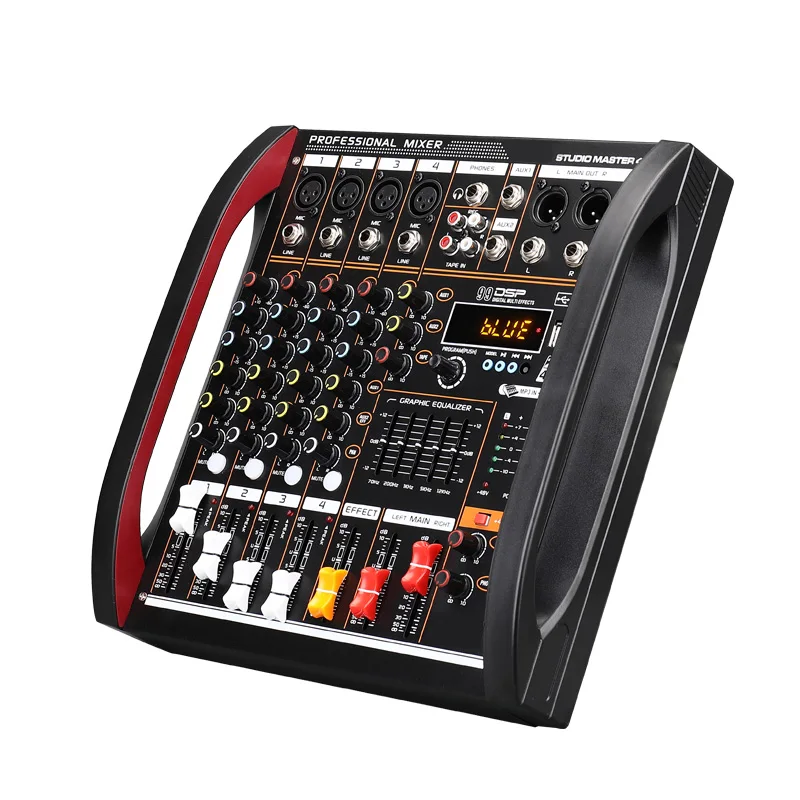 وحدة تحكم خلط الموسيقى الرقمية Voxfull M4، جهاز مزج الصوت الاحترافي