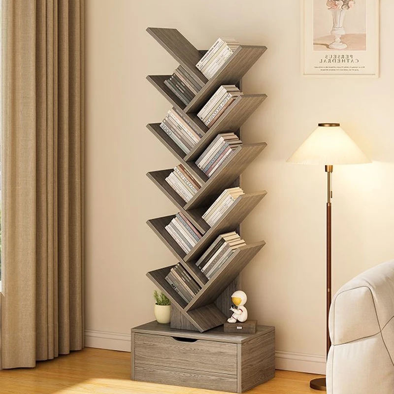 Libreros Bookcases Room Furniture Folding Iron Shelf Desk Organizer Children's Bookcases Large Frame Drawer Scaffale Book