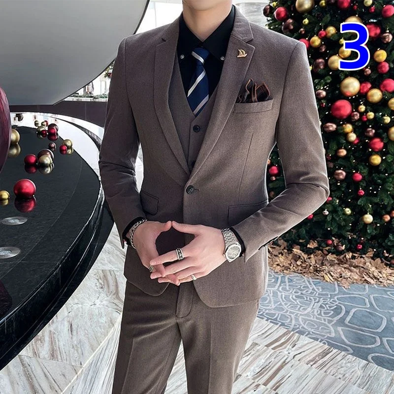 T2094 Western-style best man suits, brothers suits, summer wedding suits, men's vest shirts, three-piece wedding suits