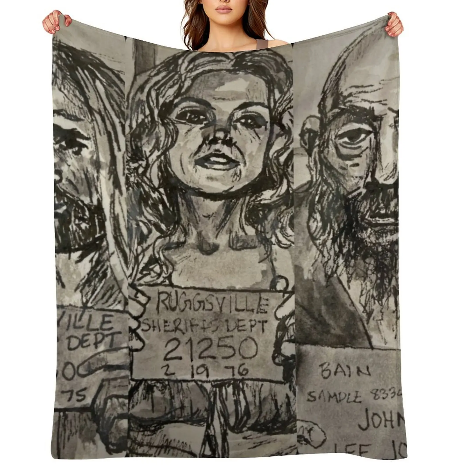 

Devils Rejects Throw Blanket for babies Soft Luxury Designer Decorative Sofa Blankets
