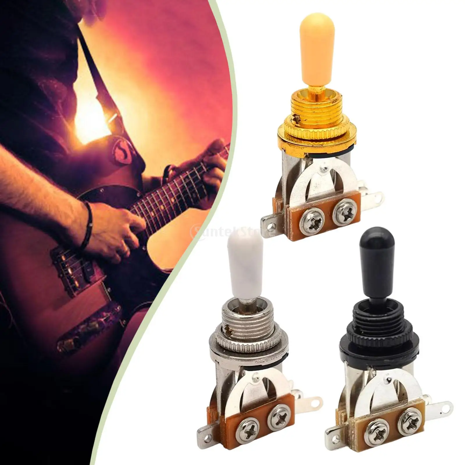 1Pcs 3 Way Toggle S…