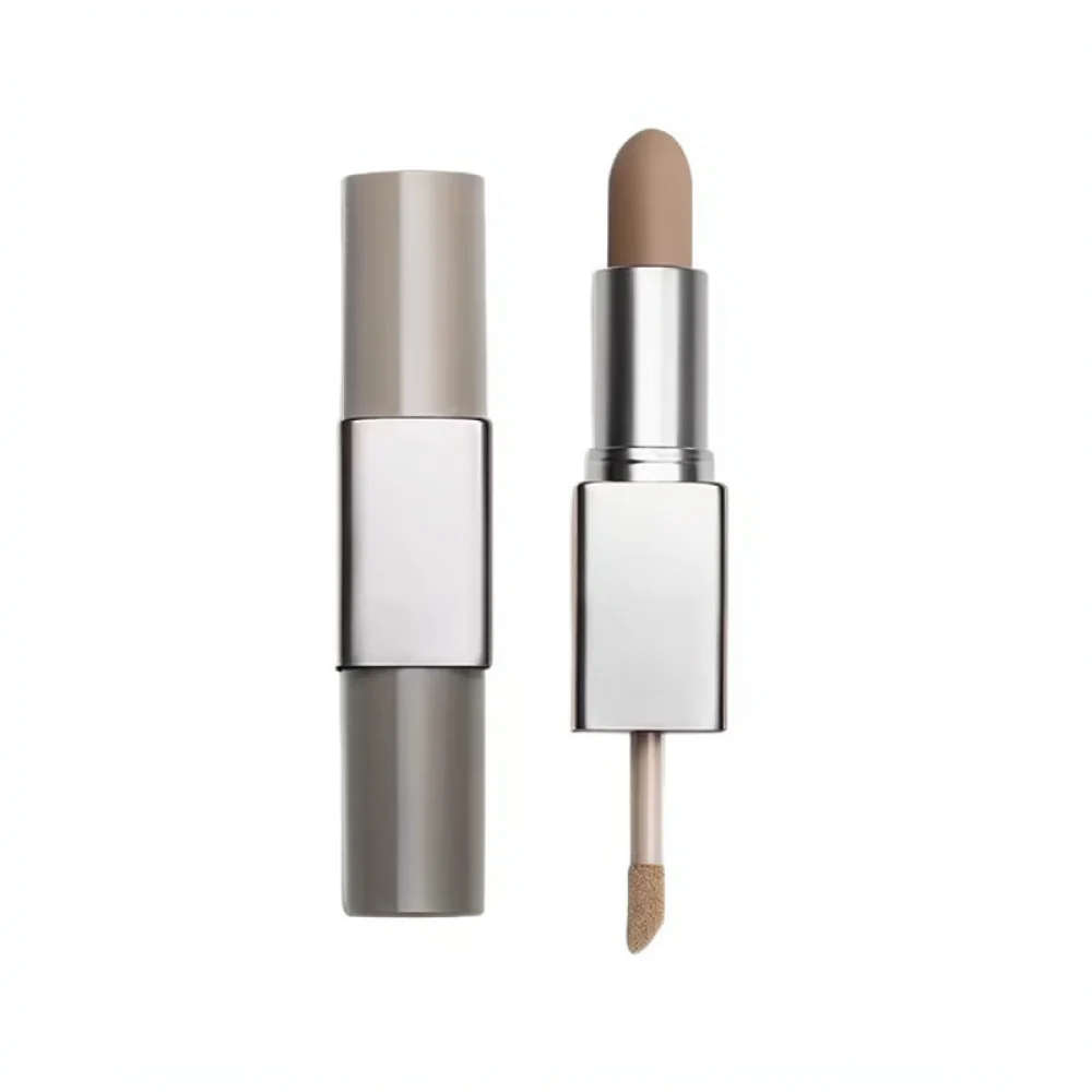 Natural Finish Face Sculpting Stick Highlight And Contour Cream Duo Easy Application Long Lasting Makeup Tool Set