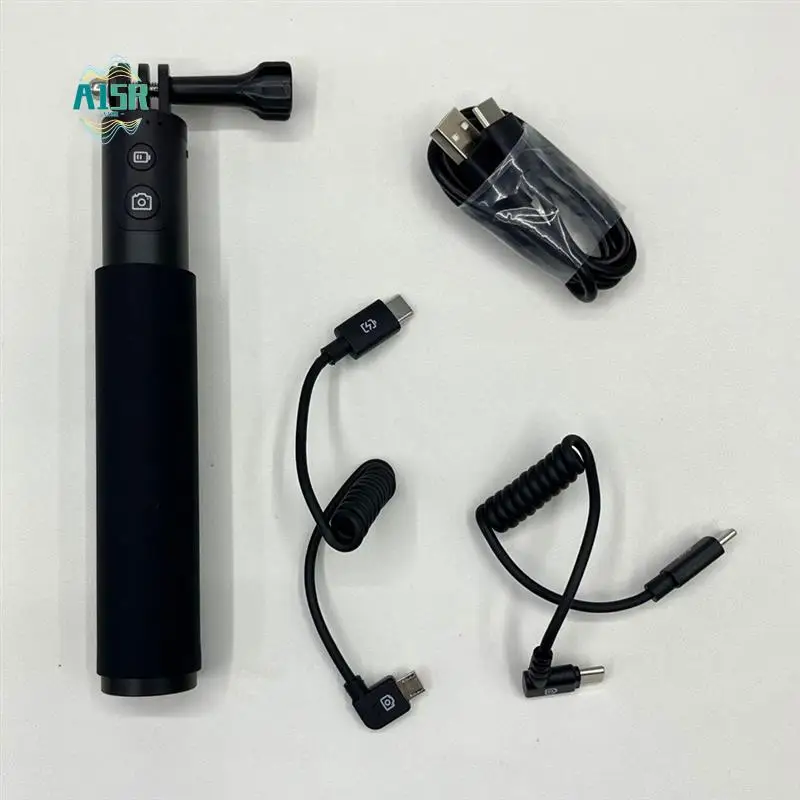 

A15R -Camera Charging Grip 4800Mah Rechargeable Camera Grip Selfie Stick For SJCAM/Gopro/DJI Osmo Action 5/4/3