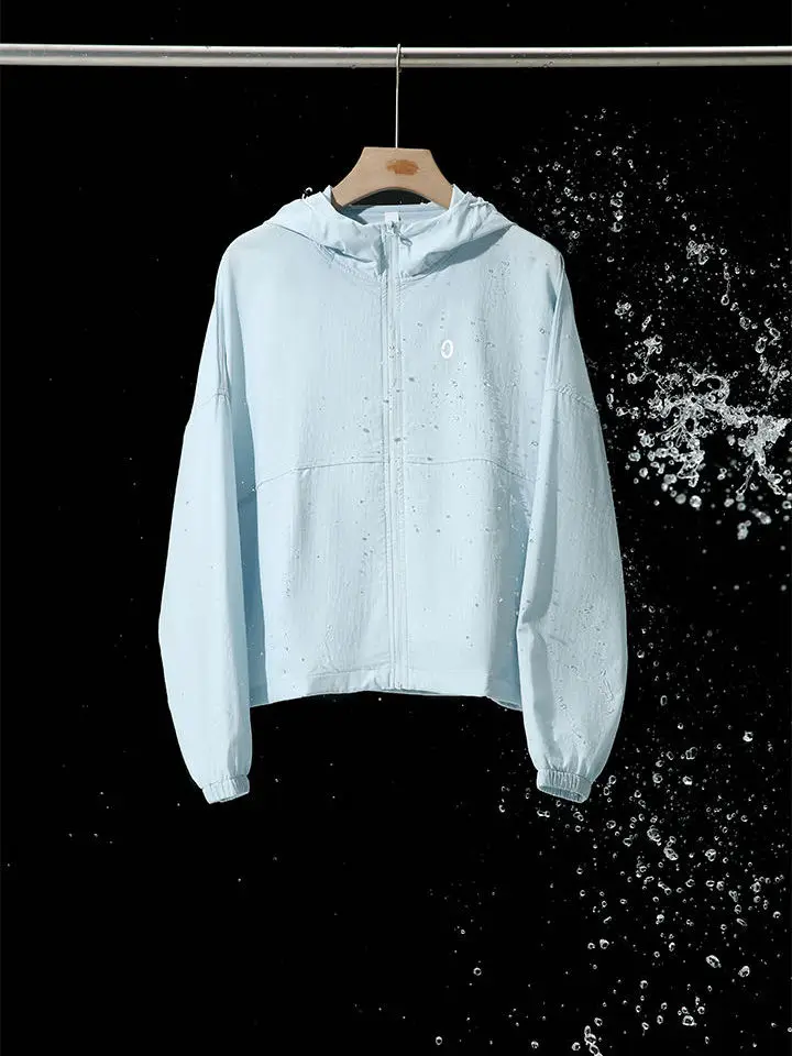 Pull à capuche Ultra-léger et Ultra doux pour femme, Protection solaire, peau irt, respirant, Qui-Dry, coupe ample, vêtements d'extérieur de printemps