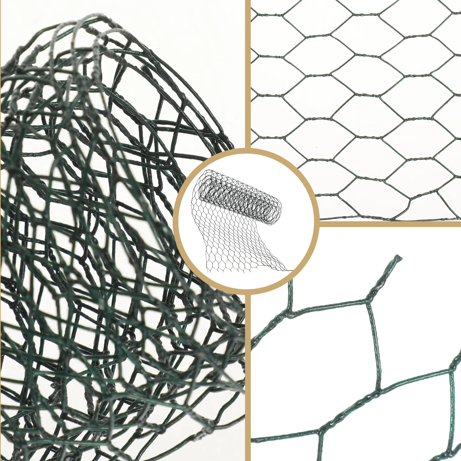 

Floral Chicken Wire Netting 47 24x11 81inch Green 0 6mm Thick Artificial Flowers Wreath Projects Iron Supplies