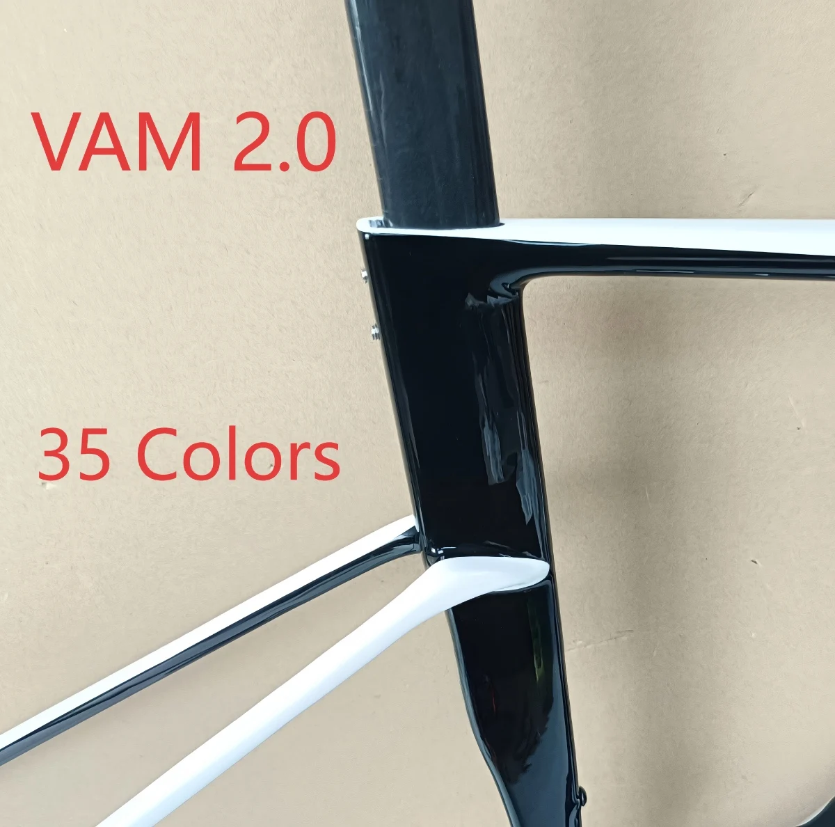 

Newest VAM Frame T1100 carbon fiber bicycle frameset and Handlebar full internal cable Size 45cm - 58cm