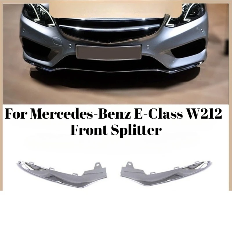 

For Mercedes-Benz E-Class W212 Large Emblem Sport Version Front Bumper Trim Chrome Plated Strip Numbers 2128852774 2128852874