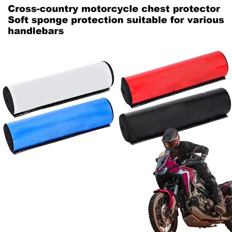Handlebar Protector Pad 20cm High-Density Crossbar Foam Bar Round Cushion Chest Protector For Motocross Motorcycle Dirt Bike