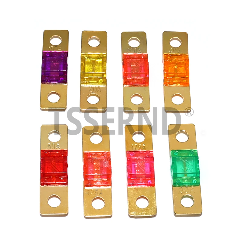 ANS FUSE 20A 30A 40A 50A 60A 70A 80A 100A 125A 150A 175A ANL Gold Plated Stud Fuses Mini Stereo Audio AFS Fuse