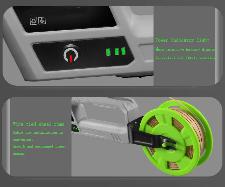 2025 반자동 가지 묶는 기계 인터페이스 무선 포도 묶는 장치
