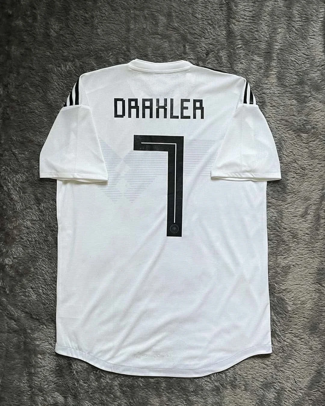 Draxler Camiseta del equipo alemán Camiseta de fútbol local 2018 Adidas Camiseta de manga corta deportiva de entrenamiento para hombres y adultos