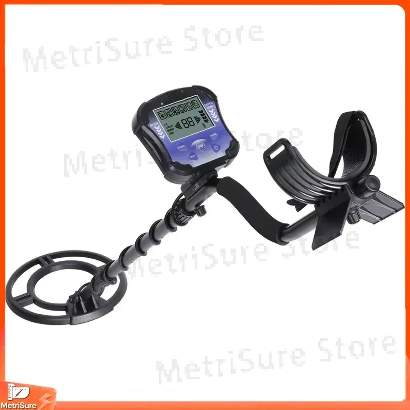 MD8010 Underground Metal Detector 10 Inch Waterproof with Backlight Detection Tape for Treasure Hunting Gold Prospecting