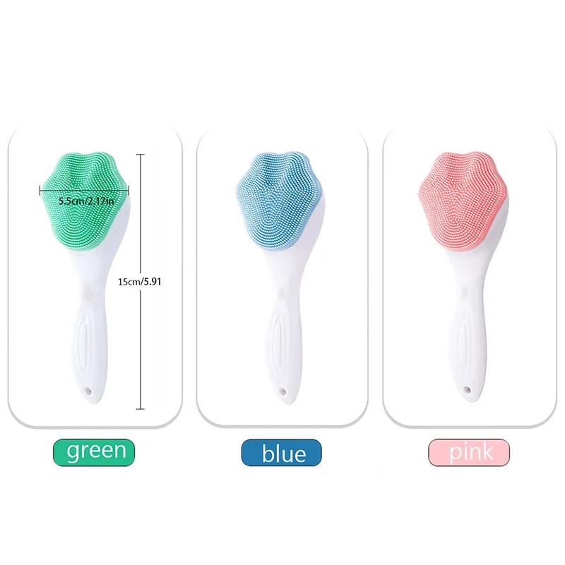 Siliconen Reiniging Gezichtswasborstel Gezichtsreiniger Mee-eter Verwijderen Make-up Tool Porie Diep Schoon Exfoliërende Gezichtsborstels