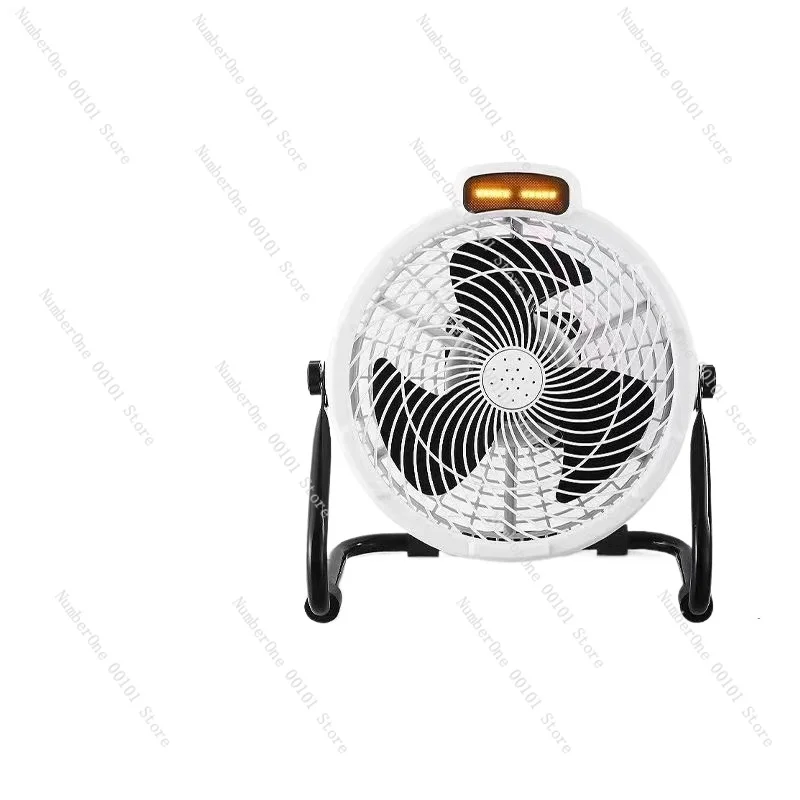 Floor Fan Electric Fan Household Camping Fishing Charging Ultra-Long Life Battery Large Wind Fishing Convenient Industrial Fan