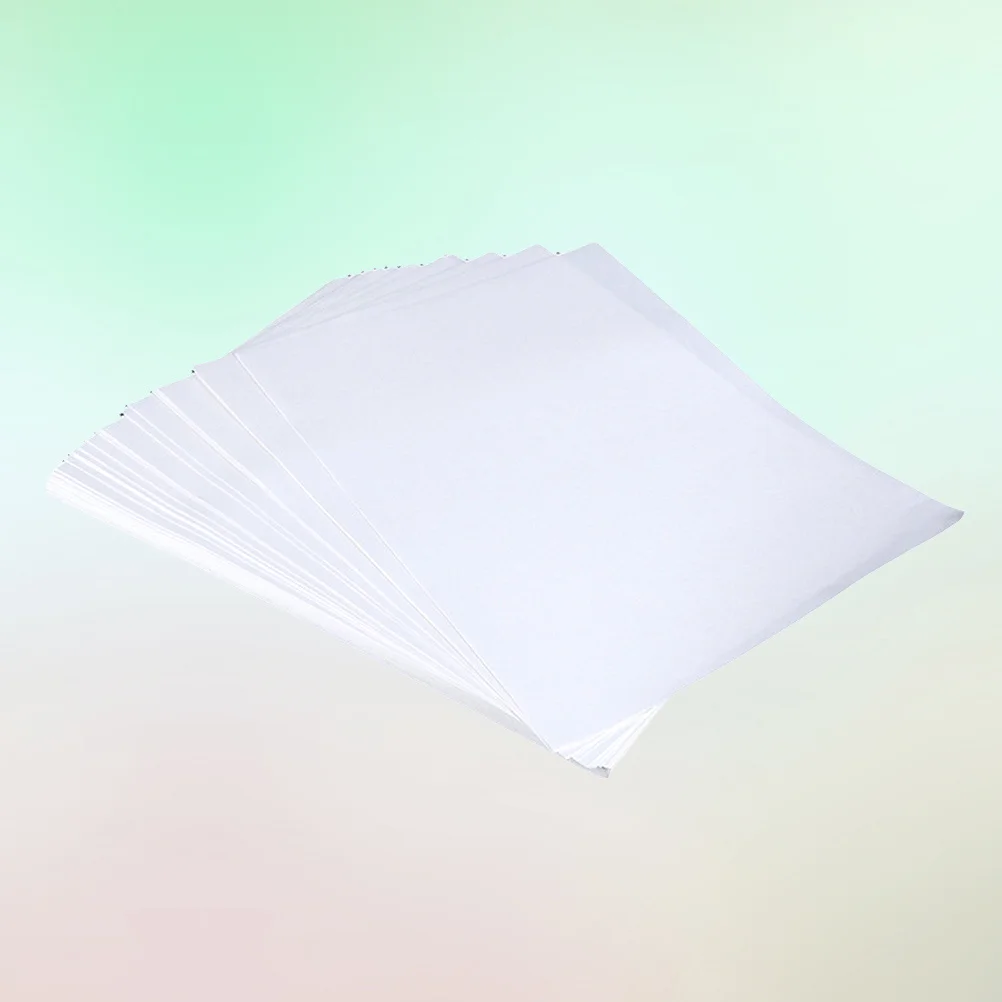 100 Stück T-Shirt-Transferpapier, Sublimation, Sublimation, Wärmetransferpapier, A4, weiß, helle Farbe, schnell trocknend