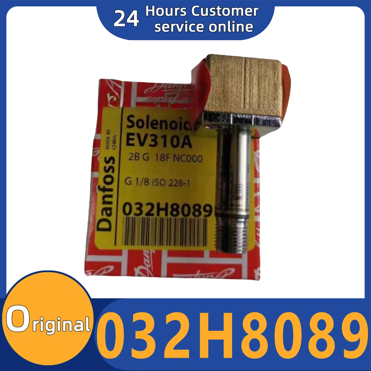 

Brand new original EV310A two position three-way solenoid valve 032H8089 032H8095 032H8099 032H8135